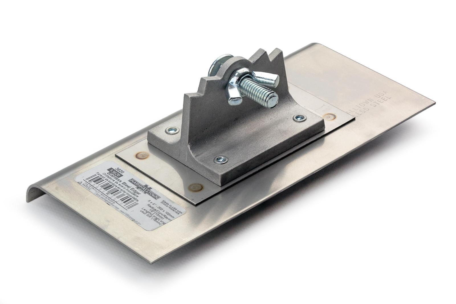 Гладилка-радиус по бетону Marshalltown под удлинитель 203х102 мм (13620) - фото 2