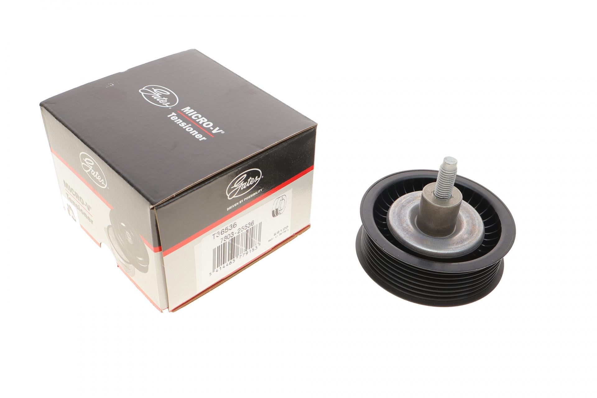 Ролик генератора GATES для Ford Transit 2.2 TDCI 2011- паразитный 84.5x29.5 T36536