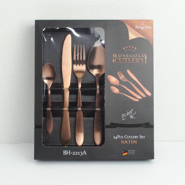 Набор столовых приборов Berlinger Haus Collection 24 пр. (BH-2213) - фото 3 Набор столовых приборов Berlinger Haus Collection 24 пр. (BH-2213) - фото 3