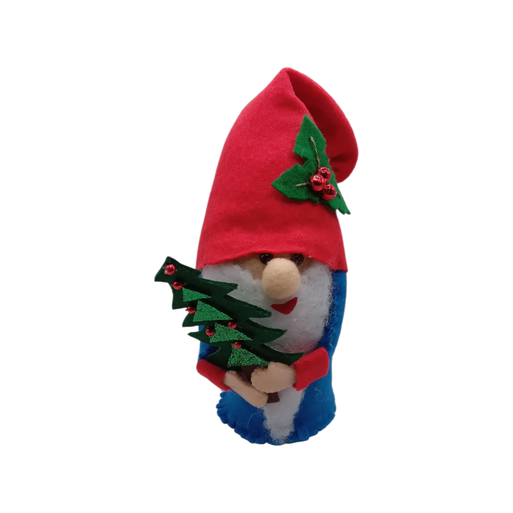 Новорічна іграшка ручної роботи Санта (1294)