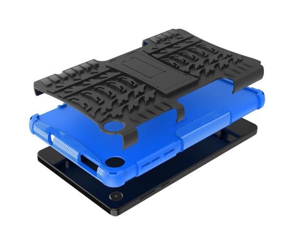 Чехол бронированный Armored Case для Lenovo Tab M8 Gen 4 Синий - фото 3 Чехол бронированный Armored Case для Lenovo Tab M8 Gen 4 Синий - фото 3