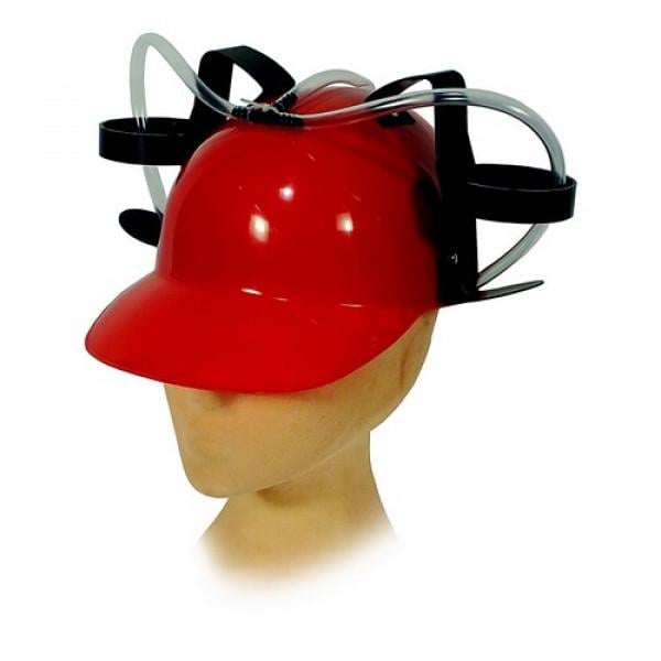 Карнавальный аксессуар Seta Каска для бутылок (11-344RD)