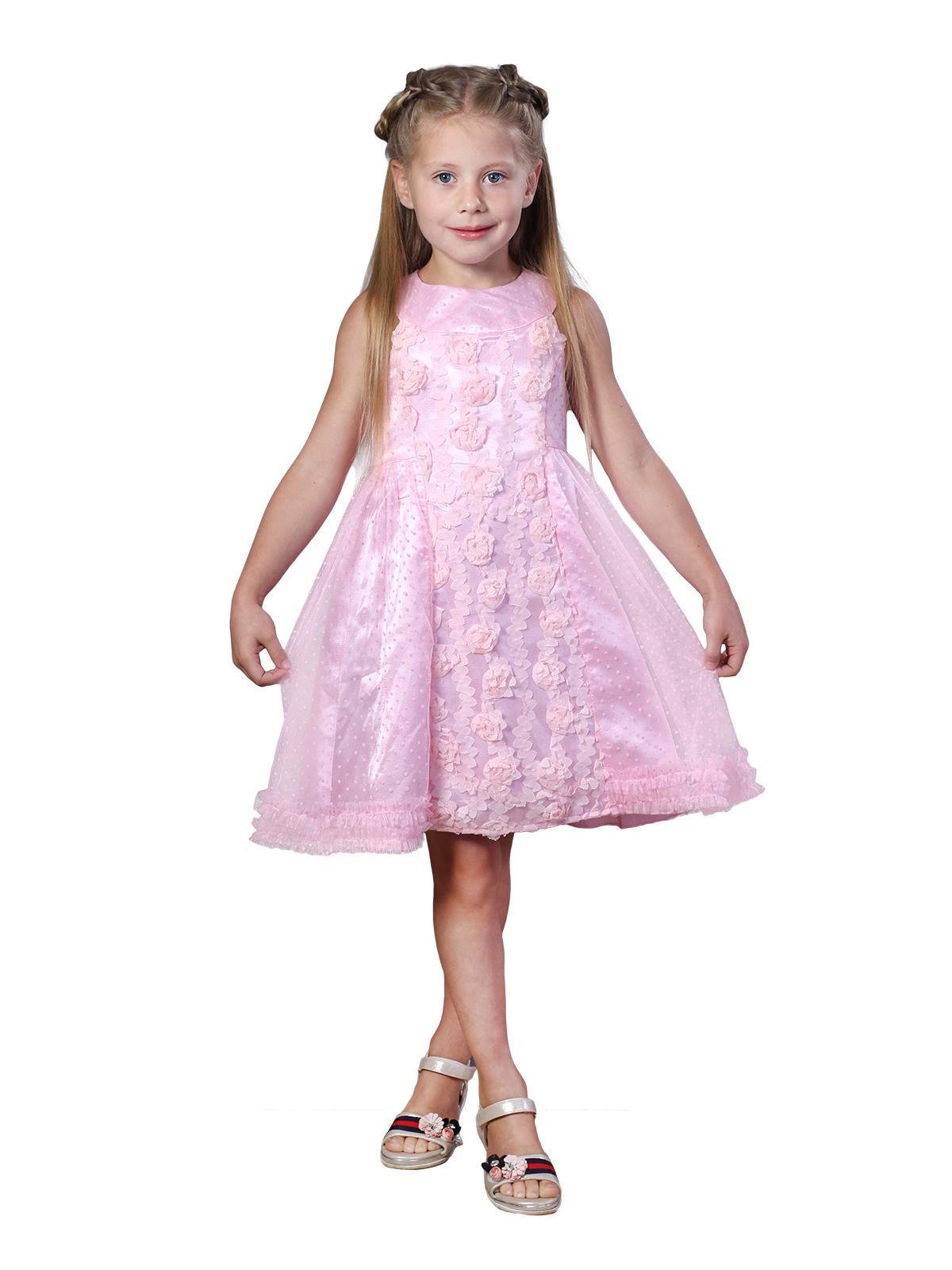 Плаття святкове Piccolo 128 см Рожевий Мальвіна