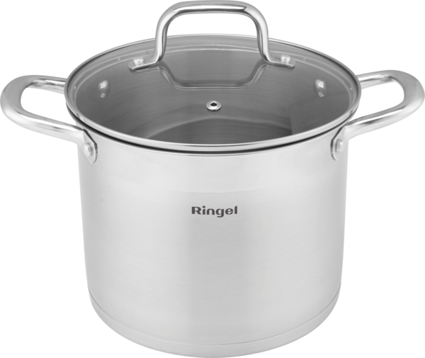 Каструля RINGEL Dresden з кришкою з нержавіючої сталі 17 л 32 см (RG-2011-32) Каструля RINGEL Dresden з кришкою з нержавіючої сталі 17 л 32 см (RG-2011-32)