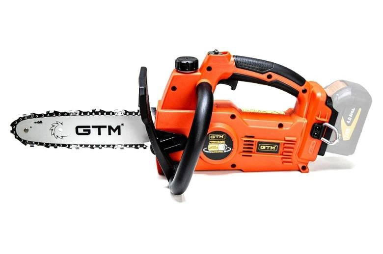 Акумуляторна ланцюгова пилка GTM CS18/250BL з акумулятором та зарядним пристроєм (CS18/250BL_KIT) - фото 2 Акумуляторна ланцюгова пилка GTM CS18/250BL з акумулятором та зарядним пристроєм (CS18/250BL_KIT) - фото 2