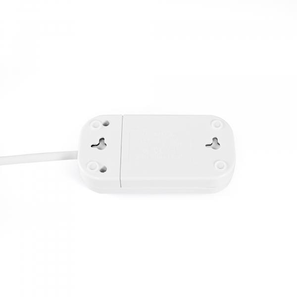 Подовжувач мережевий TITANUM STANDARD без заземлення 2 гнізда 3 м 2x1 мм Білий - фото 2 Подовжувач мережевий TITANUM STANDARD без заземлення 2 гнізда 3 м 2x1 мм Білий - фото 2