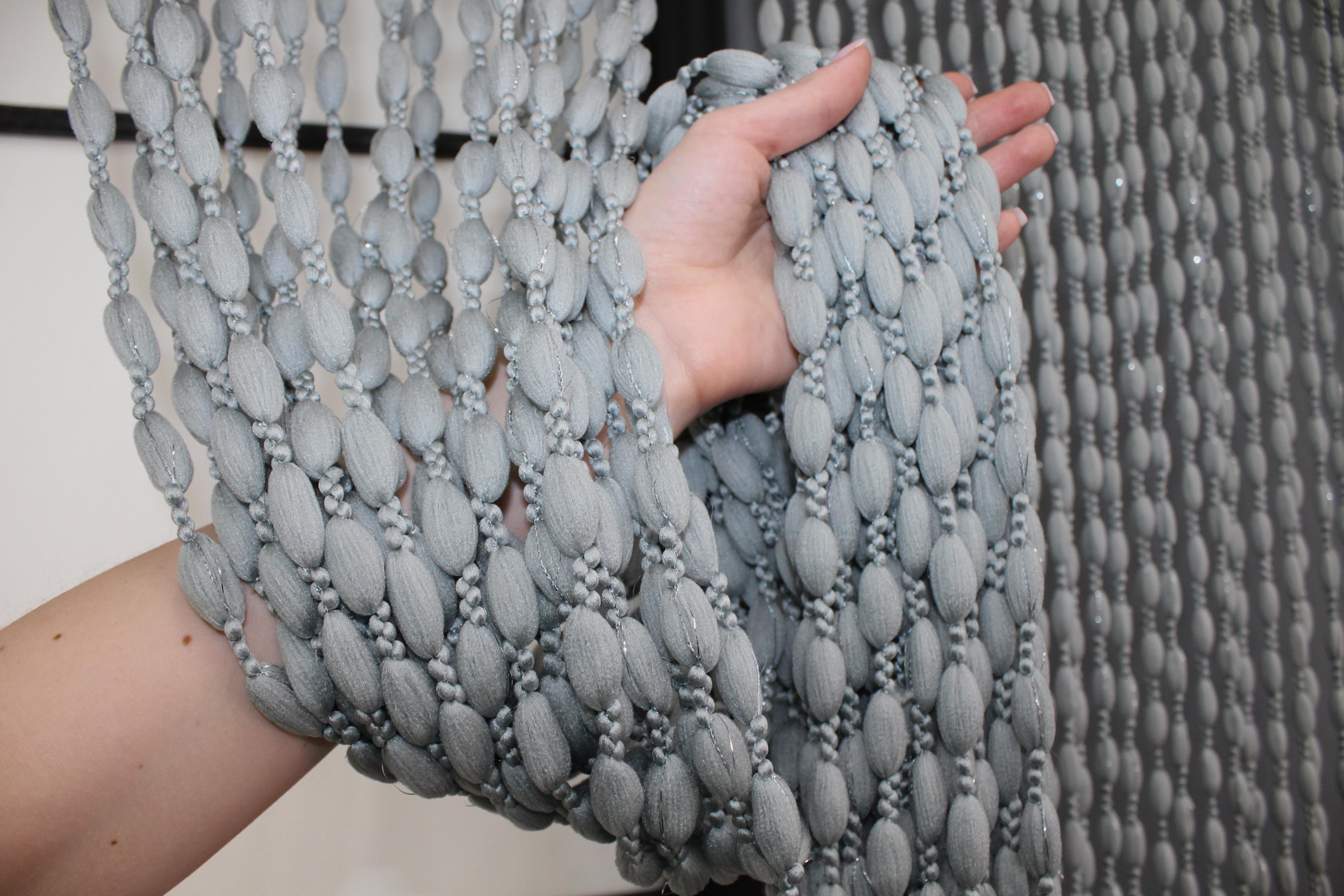 Шторы-нити шинилл с люрексом 300х300 см Серый (61-045) - фото 7 Шторы-нити шинилл с люрексом 300х300 см Серый (61-045) - фото 7