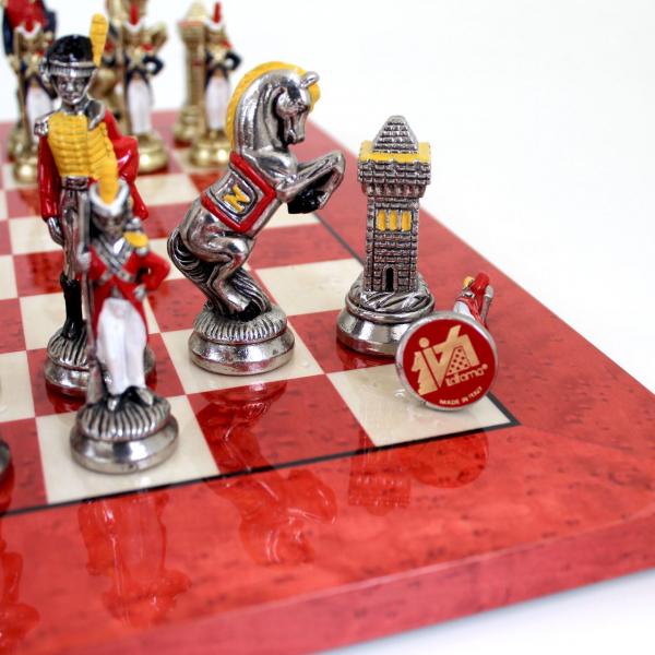 Шахматы подарочные Наполеон 19-57 511R - фото 3 Шахматы подарочные Наполеон 19-57 511R - фото 3