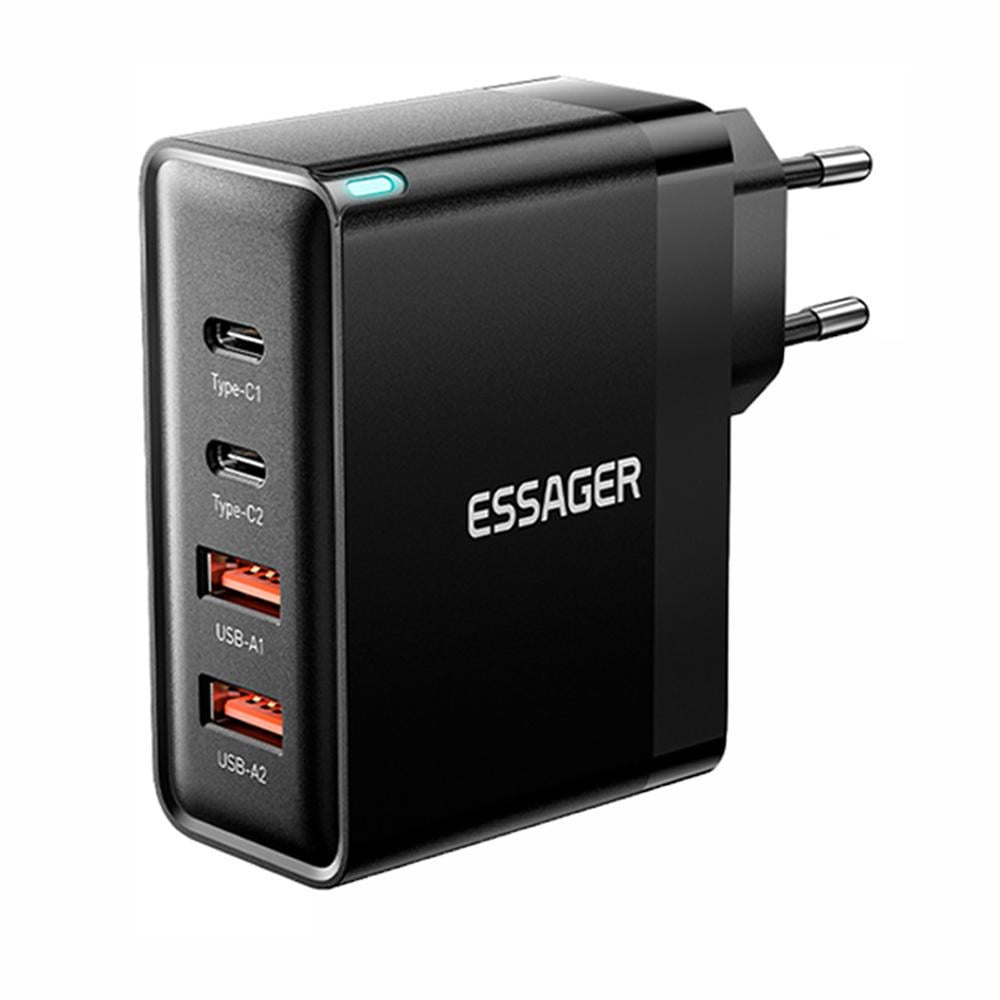 Зарядное устройство для телефонов Essager GaN2 100W Pro QC PD 20V 5A (Essager-GaN-100W)
