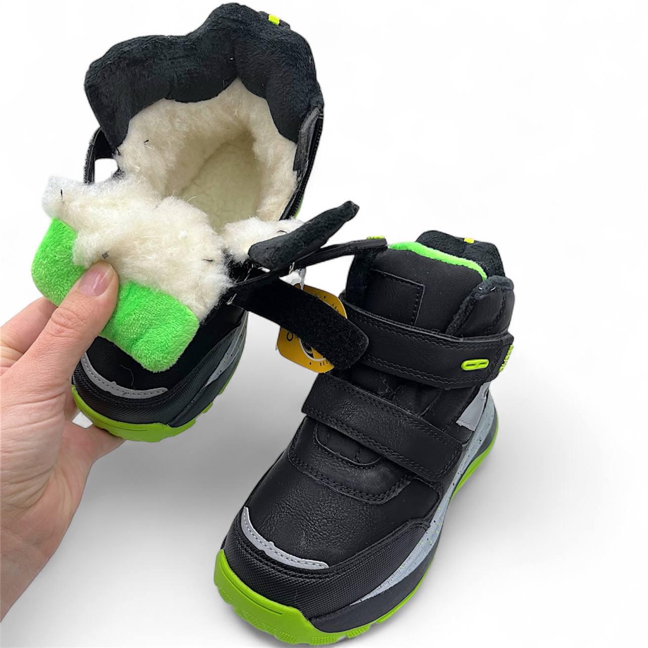 Чоботи для хлопчика Clibee р.27 Чорний (VM1128) - фото 4 Чоботи для хлопчика Clibee р.27 Чорний (VM1128) - фото 4