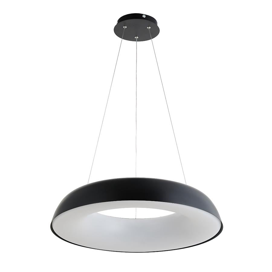 Люстра підвісна смарт LED-кільце Levistella797MD6018 580 BK Чорний