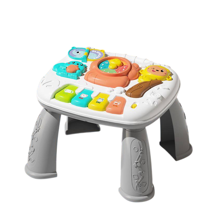 Столик детский музыкальный развивающий Wtoys 368-24B-24G-24P Серый (2365458866)