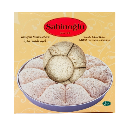 Халва тахінна ванiльна Sahinoglu 350 г (HLV001)