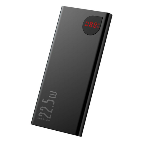 Повербанк BASEUS Adaman Metal Digital Display Quick Charge 10000 mAh 22,5W (2216807253)
