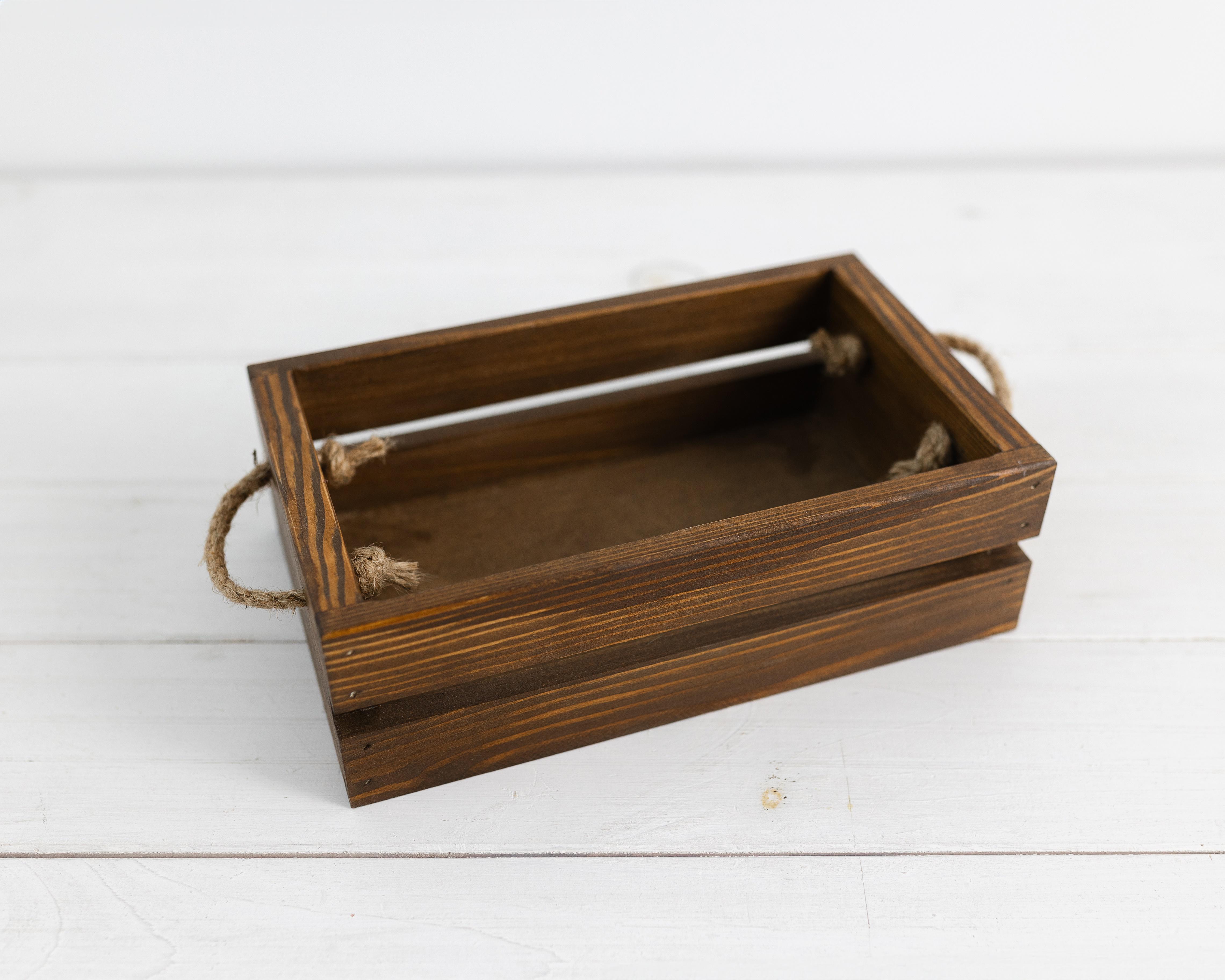 Ящик деревянный декоративный Скандинавия Коричневый (0002057)