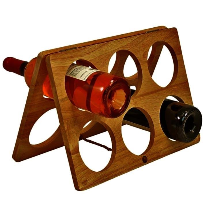 Полка для вина настольная Дорал Охра (Впс-011104)