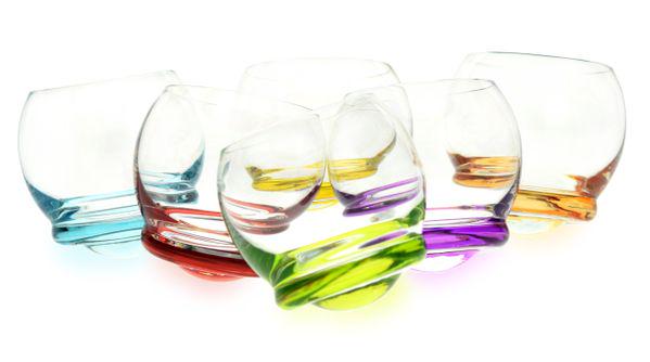 Набор стаканов Bohemia Crazy 390 мл (25250 390S D4718)