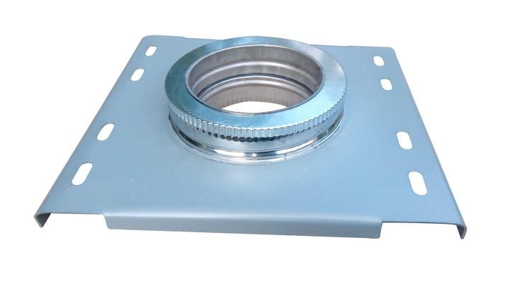 Подставка плита настенная разгрузочная для дымохода 200-260 мм