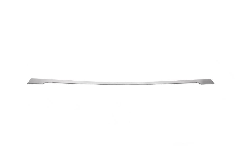 Кромка багажника Omsa Line для Peugeot 2008 2019- рр. нержавеющая сталь Хром