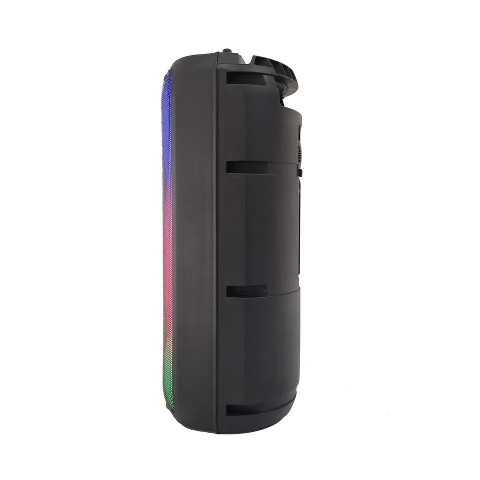 Портативная акустическая система Winso RX-8250 RGB с микрофоном и пультом 2х8" 20 W (43220588) - фото 2