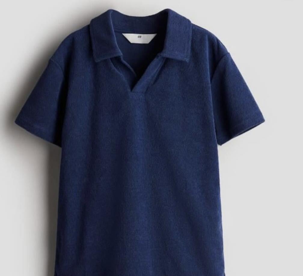 Футболка детская H&M 146-152 см Синий (815)