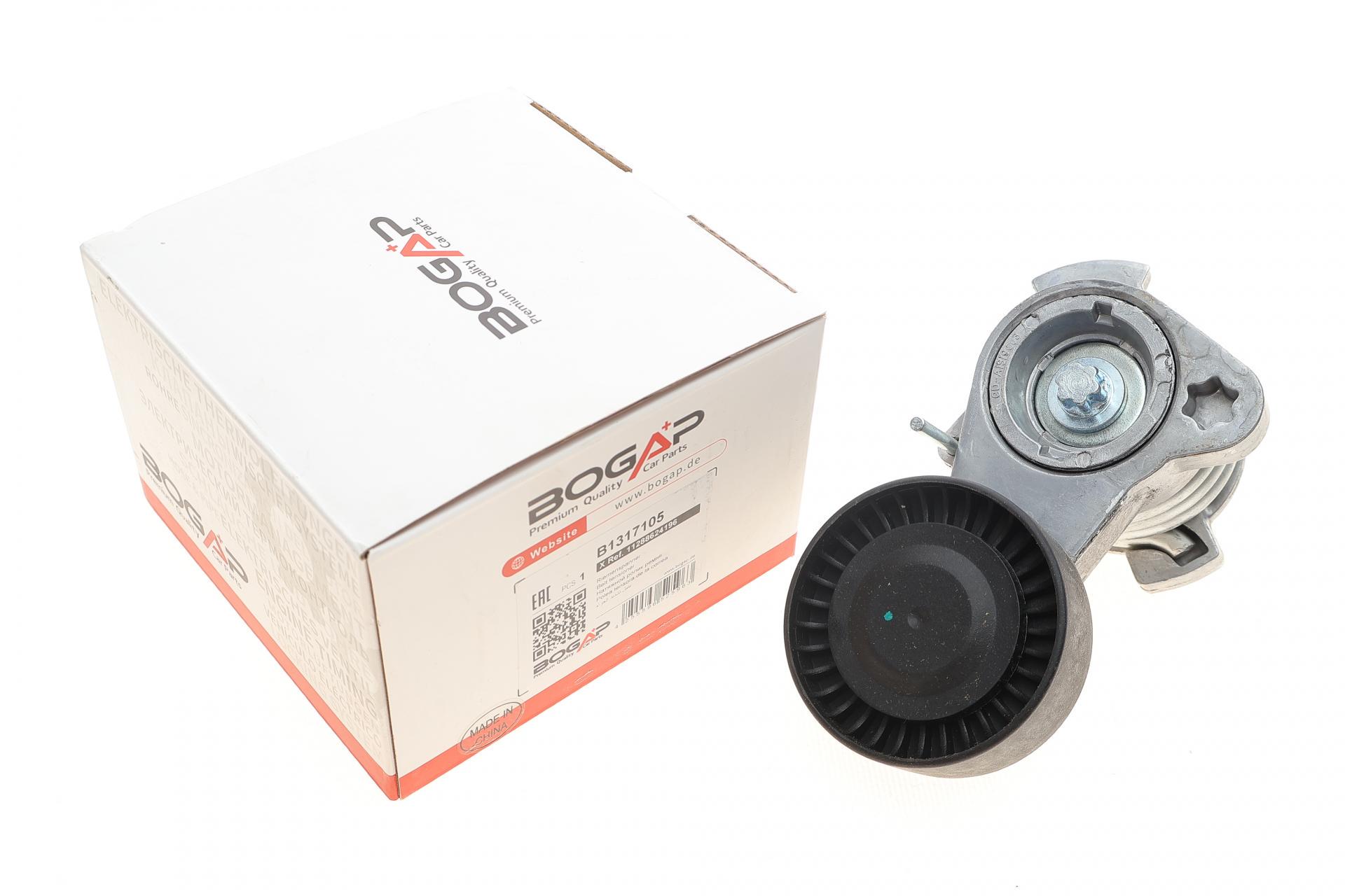 Натяжник ремня генератора BOGAP BMW 1 E81/3 E90/5 E60/X3 E83/X5 E70 2.5-3.0 03- N51/N52/N53 (B1317105) Натяжник ремня генератора BOGAP BMW 1 E81/3 E90/5 E60/X3 E83/X5 E70 2.5-3.0 03- N51/N52/N53 (B1317105)
