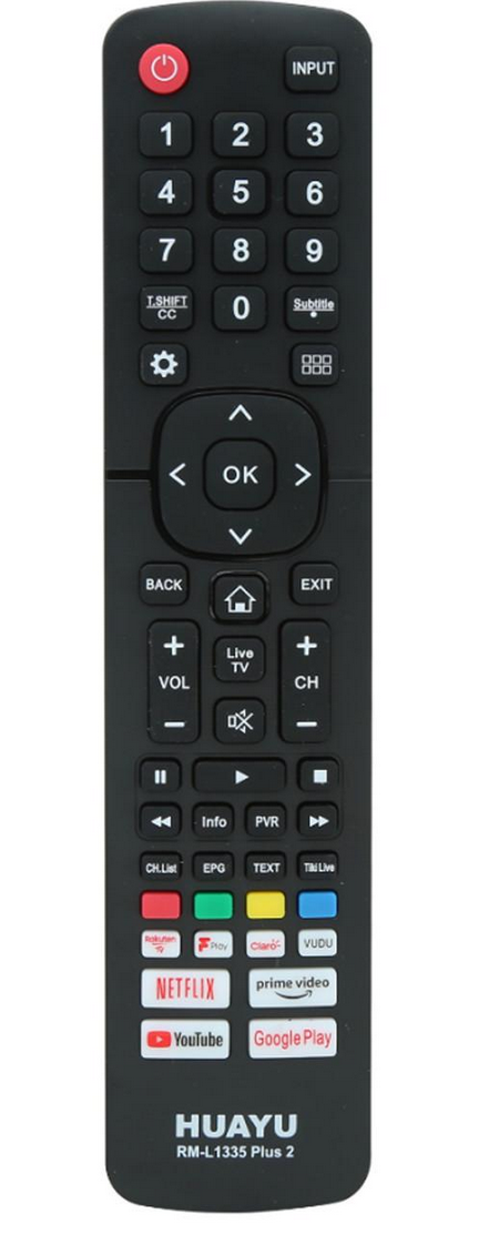 Универсальный пульт для телевизора Hisense RM-L1335 Plus 2 (29204)
