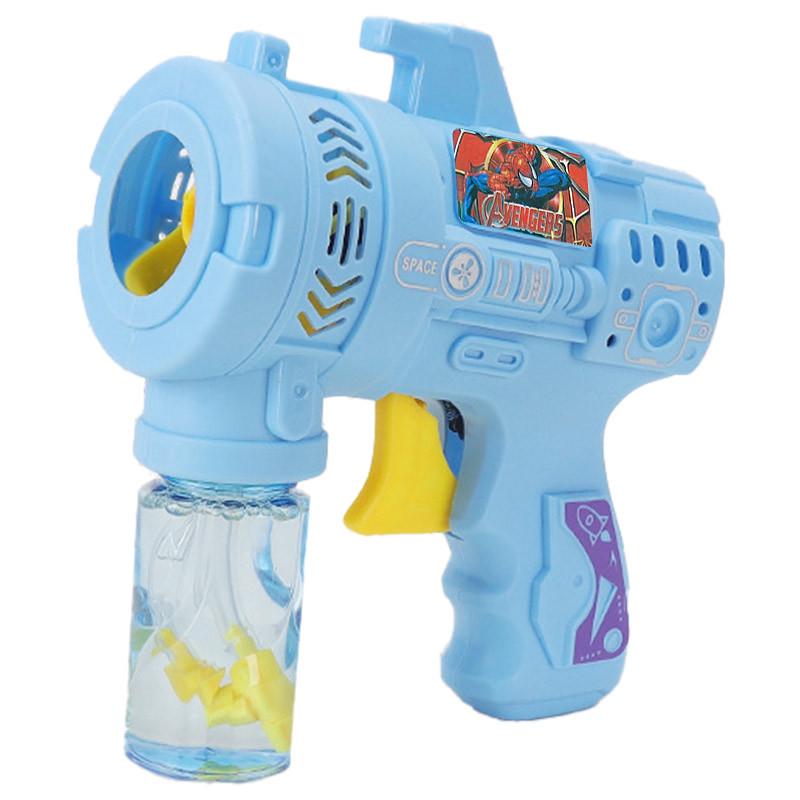 Пистолет с мыльными пузырями Heroes Bubble Gun+ bottle 50 мл Spider (00000071811_1)