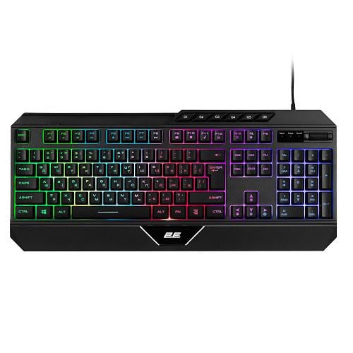 Клавиатура проводная игровая 2E KG315UBK Gaming RGB USB 2.0 Ukr/ENG Black (12909939)