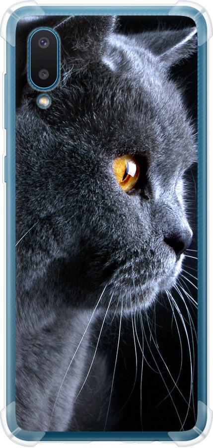 Чохол на Samsung Galaxy A02 A022G Гарний кіт (3038sp-2260-42517)