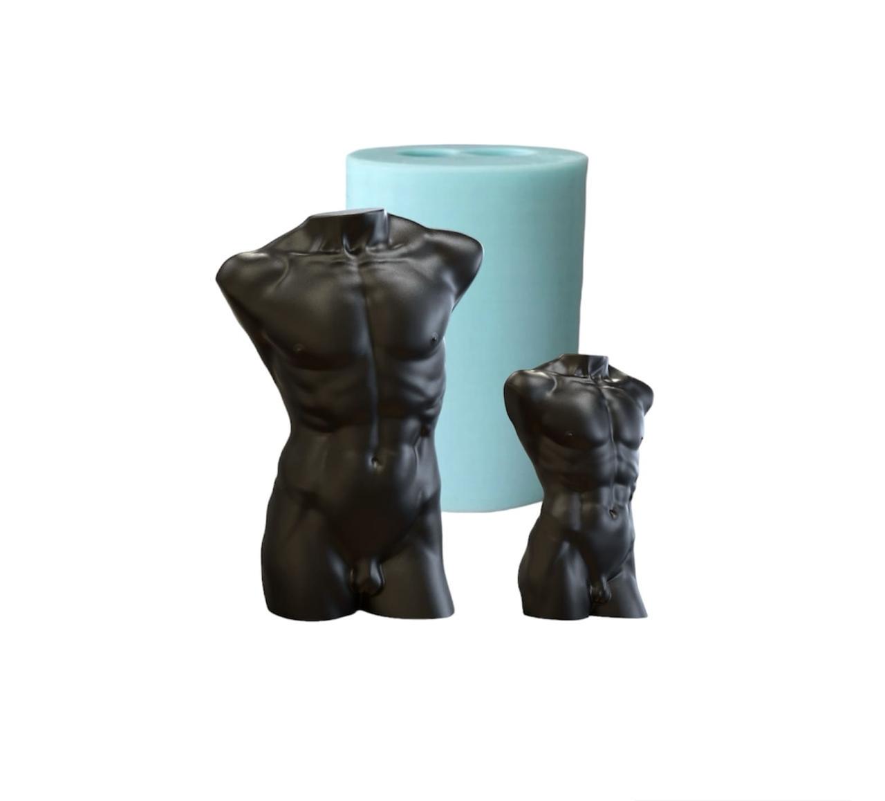 Молд для свічок Чоловіче оголене тіло 9,5 см (15420104) - фото 6 Молд для свічок Чоловіче оголене тіло 9,5 см (15420104) - фото 6