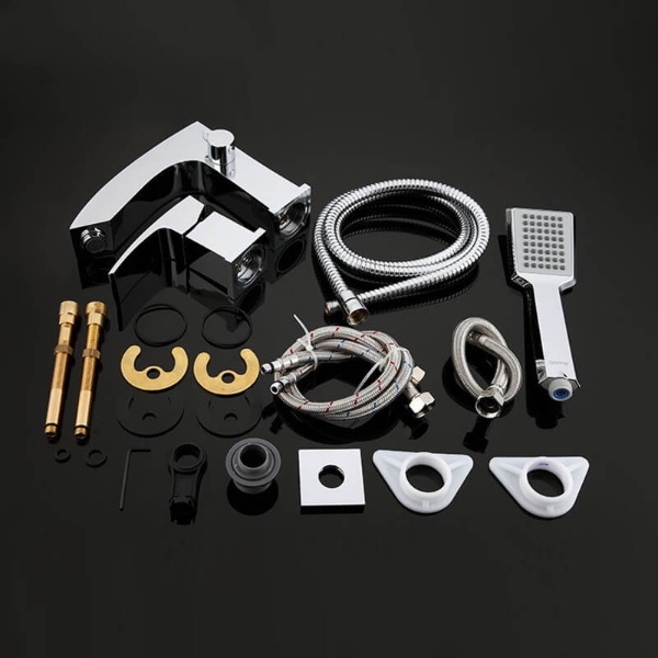 Смеситель на борт ванны Gappo Jacob G1107 Хром - фото 6