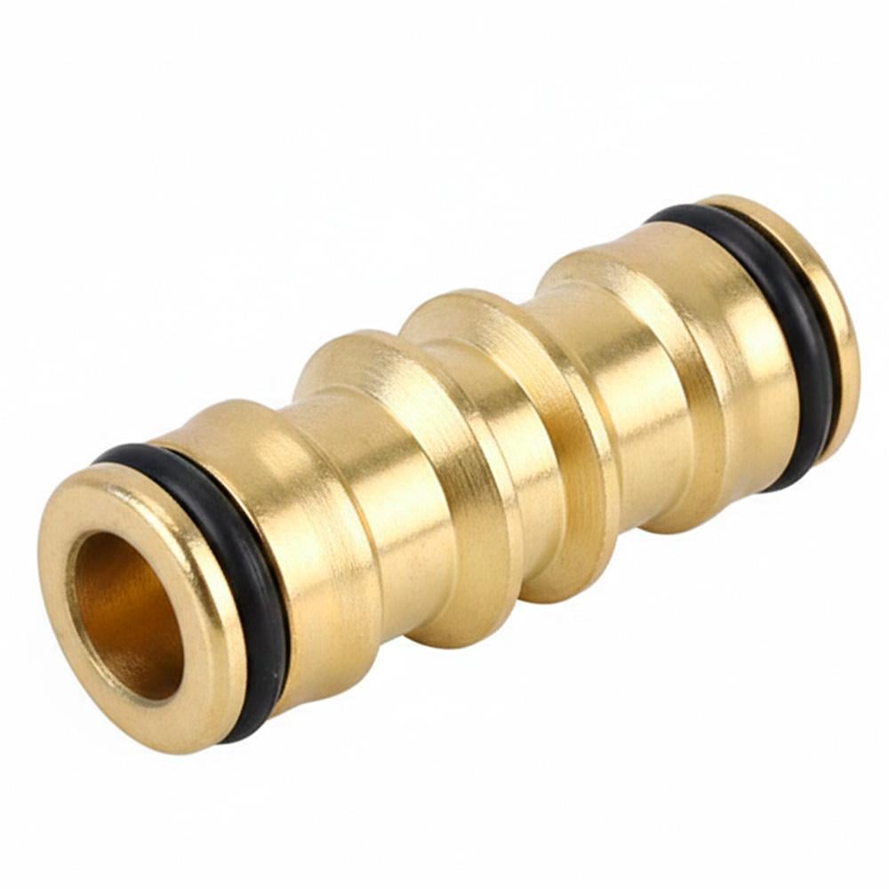 Соединитель для шланга латунный LOSSO 16 мм двойной быстросъемный коннектор (576693589) Соединитель для шланга латунный LOSSO 16 мм двойной быстросъемный коннектор (576693589)
