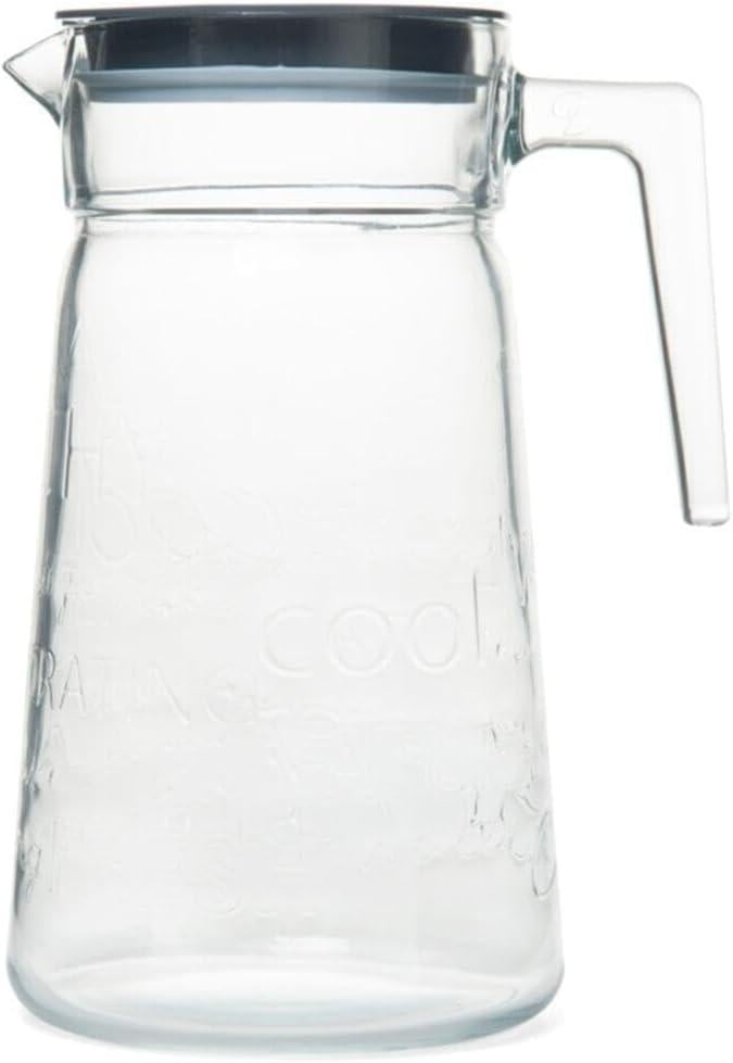 Кувшин Pasabahce City Pop 43763 с крышкой 2000 мл Прозрачный (2526494858)