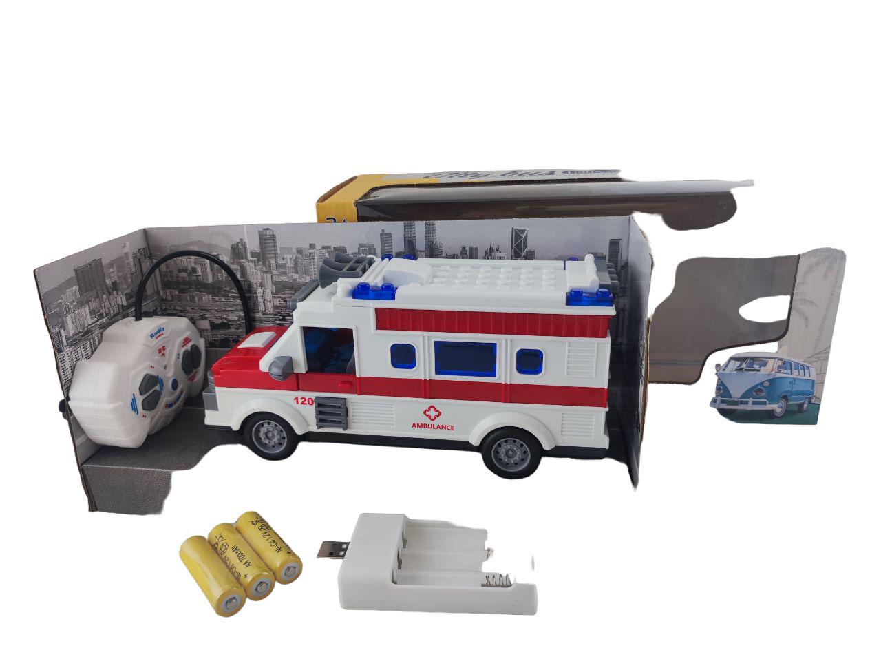 Радіокерована іграшка Швидка допомога (000031) - фото 2 Радіокерована іграшка Швидка допомога (000031) - фото 2