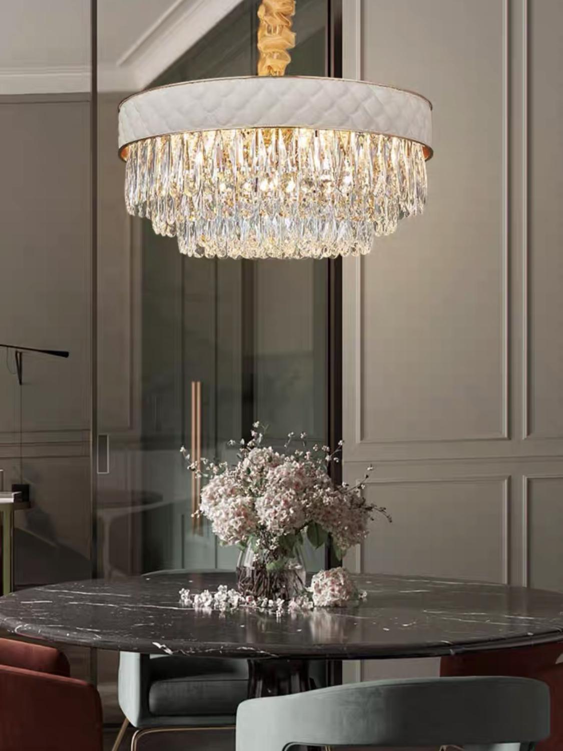 Люстра Crystal All Modern 054040/600 Gold/White