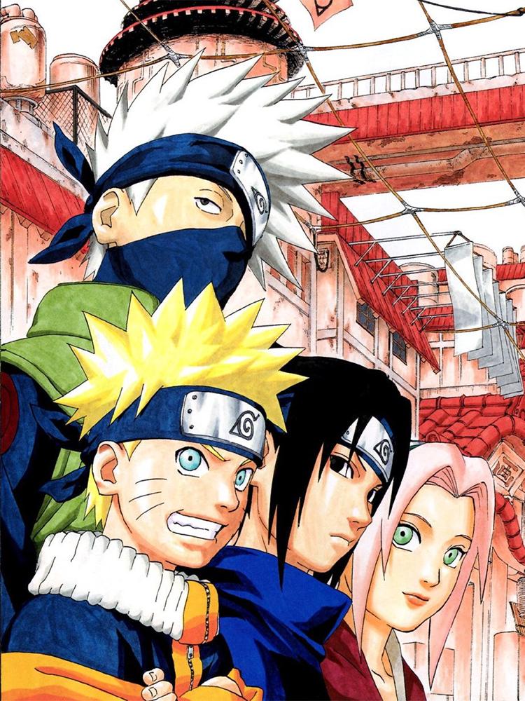 Алмазная мозаика SHLab Аниме Naruto Наруто Команда 7 SH-32684 30x40 см (32684)