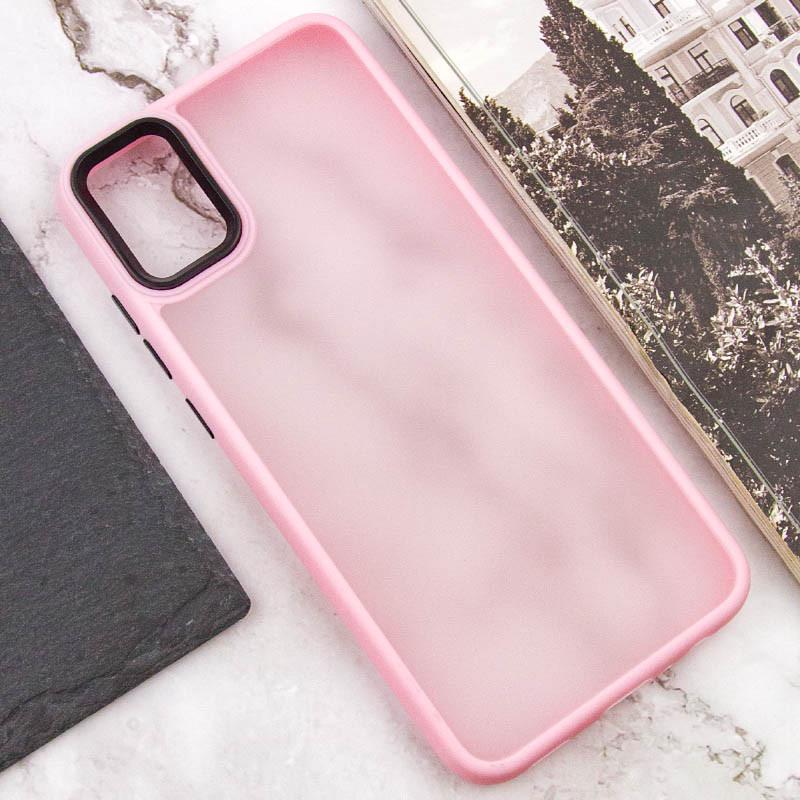 Протиударний чохол TPU+PC Lyon Frosted для Samsung Galaxy A05 Pink - фото 4