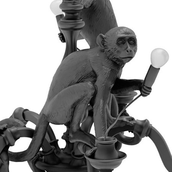 Люстра Monkeys 80 см Black (9318521) - фото 4