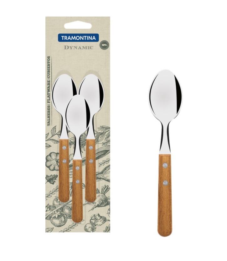 Набор чайных ложек Tramontina Dynamic 3 пр. (5c2f32a3) - фото 2