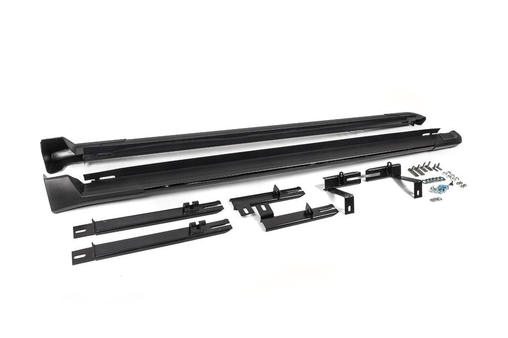 Боковые пороги OEM V1 Cixtai для Peugeot 3008 2016-2023 гг. алюминий/пластик Серый