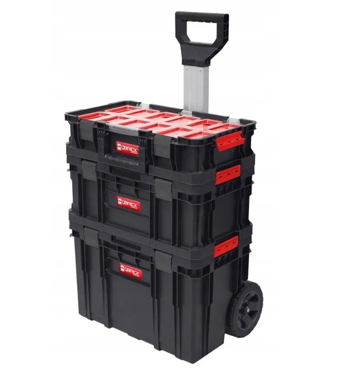 Набір ящиків для інструментів на колесах 3 рівні 530х380х670 мм (Z251248PG013)