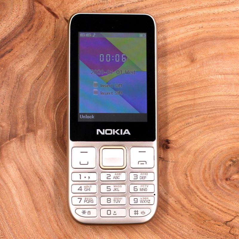 Мобільний телефон Nokia C5-00 у металевому корпусі Gold (23422)