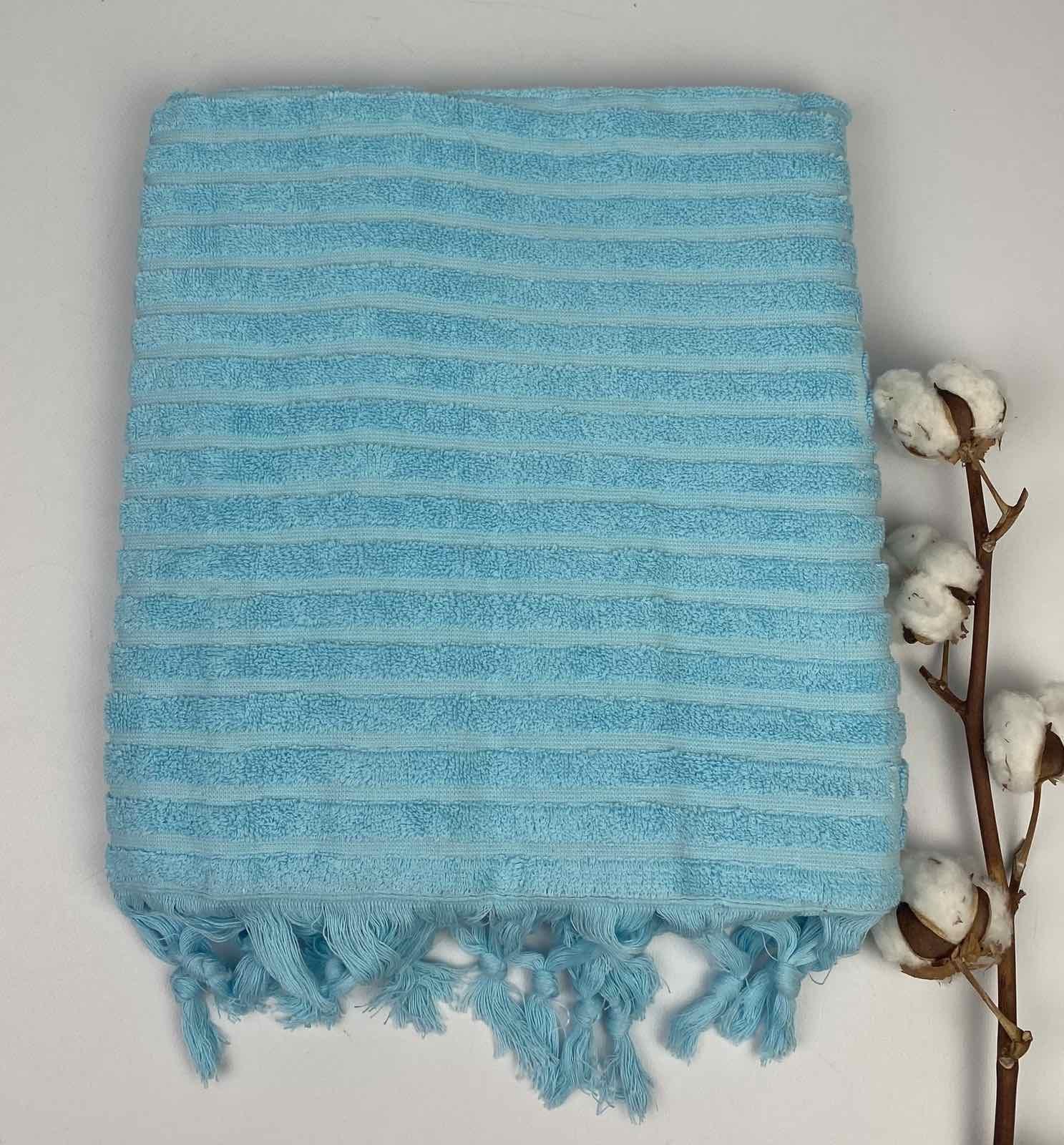 Рушник AE Bakhroma 70x140 см Блакитний (CN23056)