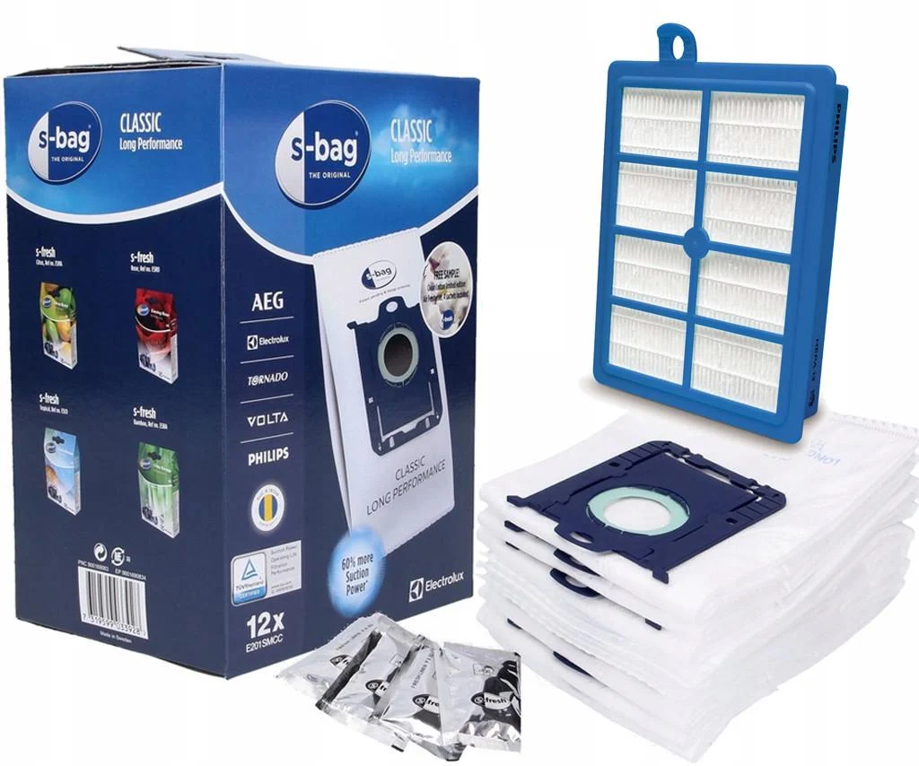 Набор мешков FC8021/03 12 шт. и Hepa фильтр Philips FC8038/01 для пылесоса Philips Electrolux FC8021/03 Набор мешков FC8021/03 12 шт. и Hepa фильтр Philips FC8038/01 для пылесоса Philips Electrolux FC8021/03