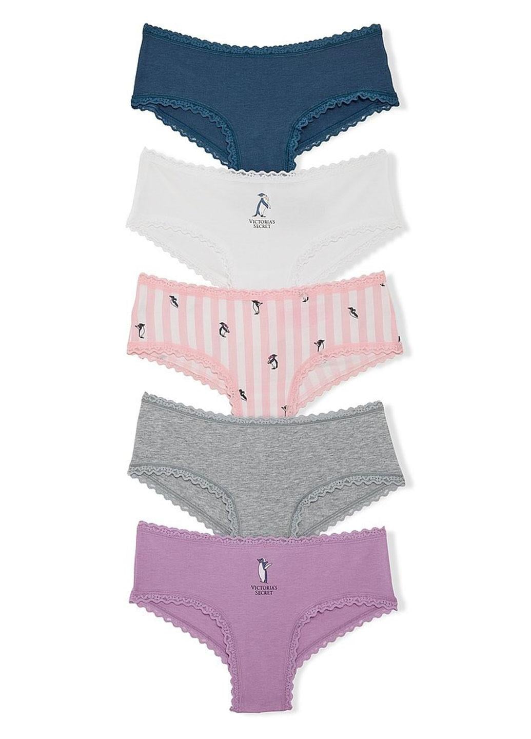 Набор трусиков Victoria Secret XS 5 шт. Разноцветный (356000428779QG7XS)