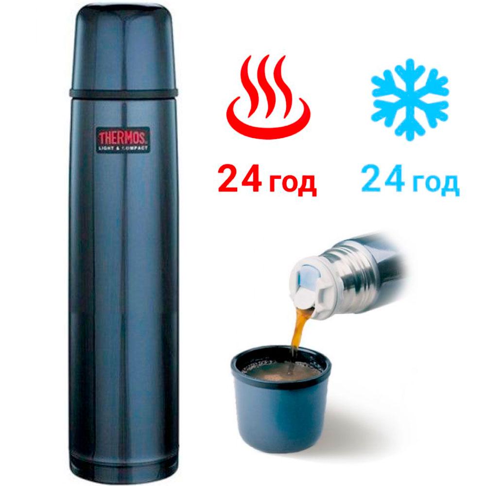 Термос Thermos FBB-1000BС 1 л Midnight Blue - фото 2