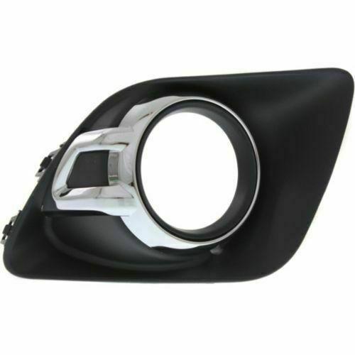 Решетка бампера AVTM Mitsubishi ASX 10-13 правая с отверстиями для противотуманок с окуляром  Хром (4819 902)