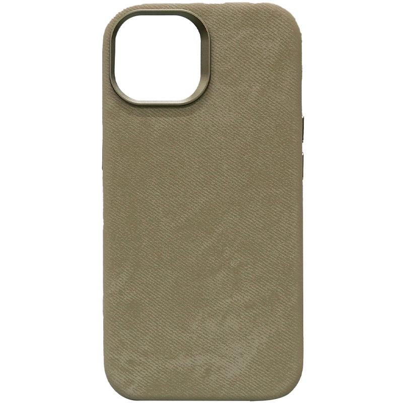 Противоударный чехол Denim with MagSafe для Apple iPhone 14 (6.1") Olive