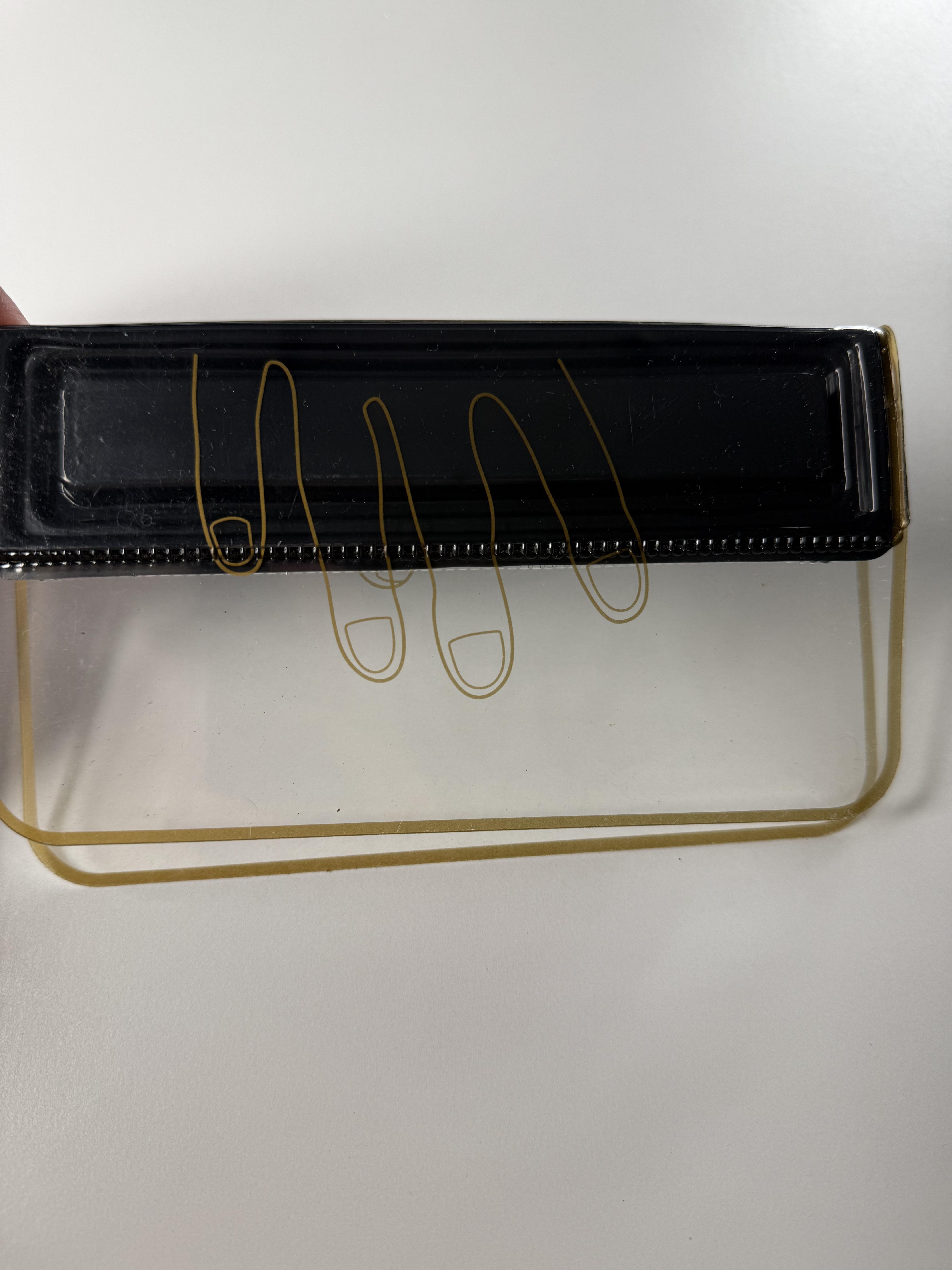 Шпатель для структуры Жабка с двойной лопаткой 17х10 см (DFT1710) - фото 8 Шпатель для структуры Жабка с двойной лопаткой 17х10 см (DFT1710) - фото 8